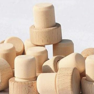 Korkverschluss mit Holzdeckel